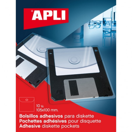 BUTXAQUES ADH. 105x100 DISKETTES (10u.)       (ABO