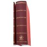 CAIXA TRANSFER LLIBRE 355x265x85 TELA GRANATE A4