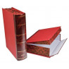 CAIXA TRANSFER LLIBRE 355x265x85 WAFLEX GRANATE BRILLO A4