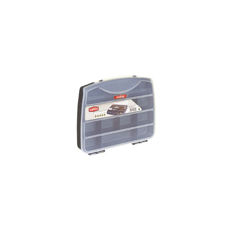 CAIXA PLASTIC 190x160x037 08 DEP. FIXES (FE)
