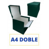 CAIXA TRANSFER A4 (DOBLE) 360x260x210 VERD