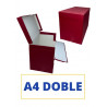 CAIXA TRANSFER A4 (DOBLE) 390x255x110 VERMELL