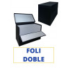 CAIXA TRANSFER FOLI (DOBLE) 390x260x210 NEGRE