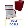 CAIXA TRANSFER FOLI (DOBLE) 390x260x210 VERMELL