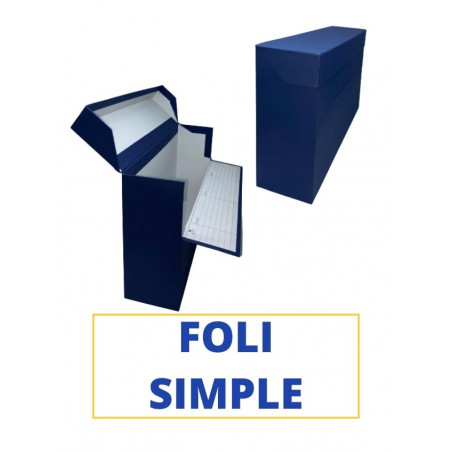 CAIXA TRANSFER FOLI (SIMPLE) 390x255x110 BLAU