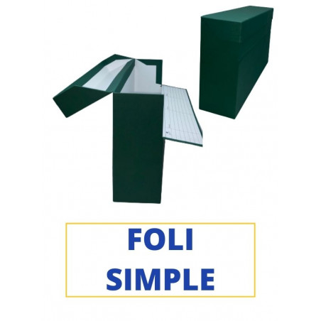 CAIXA TRANSFER FOLI (SIMPLE) 390x255x110 VERD