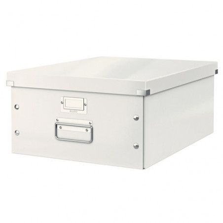 Caja archivo universal grande 369x200x482 mm blanca Click&Store Leitz
