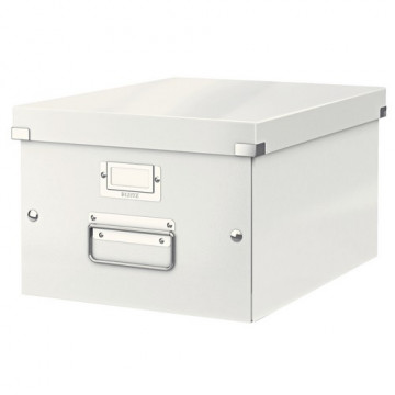 Caja archivo universal mediana (A4) 281x200x369mm Leitz blanca Click & Store