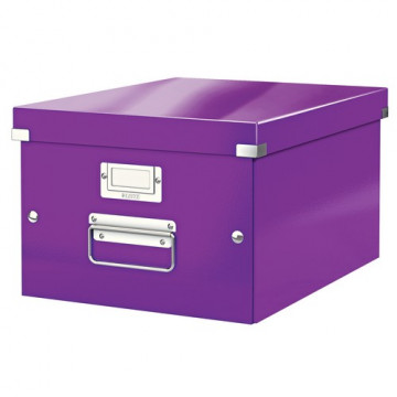 Caja archivo universal mediana (A4) 281x200x369mm Leitz violeta
