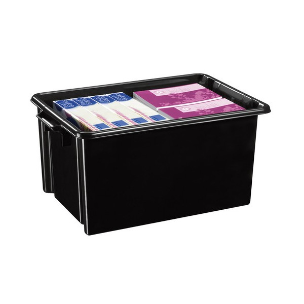 Caja multiuso 48,5l apilable plástico reciclado ne Caja multiuso 48,5l apilable plástico reciclado ne