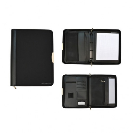Portafolio A4 con Anillas Dynamic Serie Black Line Office Box