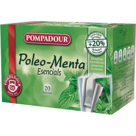 Menta Poleo caja 20 bolsitas 1,25 gr. Pompadour