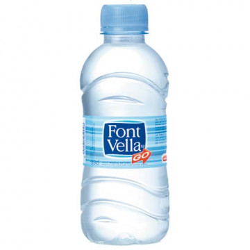 ZZ Botella agua Font Vella 0.33L