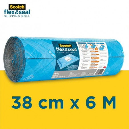 PLASTIC BOMBOLLES   6m x 58cm flex & seal SCOTCH