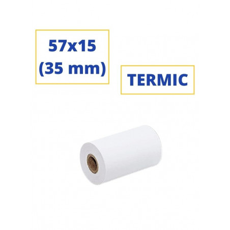 ROTLLO SUMADORA TERMIC  57x15 (35 mm)(SENSE BISFENOL)