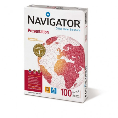 PAPER DIN A4 100 GR. (500u) NAVIGATOR