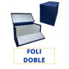 CAIXA TRANSFER FOLI (DOBLE) 390x260x210 BLAU
