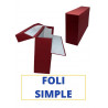 CAIXA TRANSFER FOLI (SIMPLE) 390x255x110 VERMELL