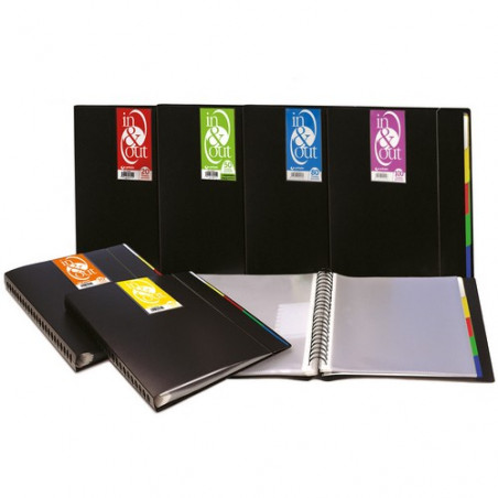 Carpeta 100 fundas extraíbles In&Out Grafoplas