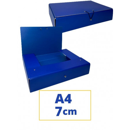 CARP. PROJECTES A4 070x340x250mm BLAU