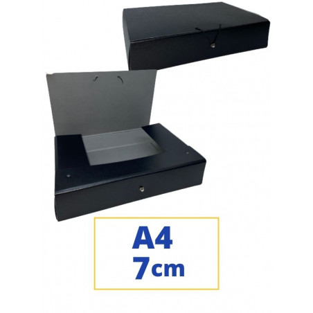 CARP. PROJECTES A4 070x340x250mm NEGRE