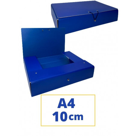 CARP. PROJECTES A4 100x340x250mm BLAU