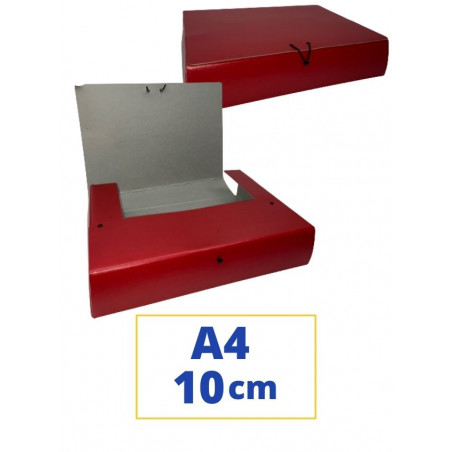 CARP. PROJECTES A4 100x340x250mm VERMELL