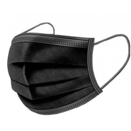 MASCARILLA PROTECCIO FILTRE 3 CAPES NEGRE (COVID)