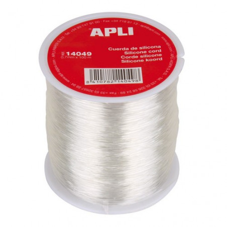 CORDILL SILICONA 0,7mm x 100 m. APL14049