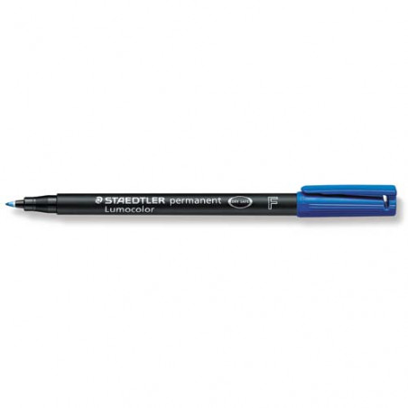 RET. STAEDTLER LUMOCOLOR 318 (F) BLAU