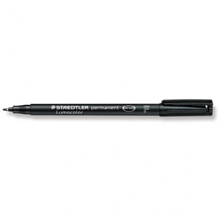 RET. STAEDTLER LUMOCOLOR 318 (F) NEGRE