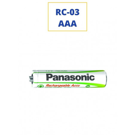 PILA RECARREGABLE RC-03 AAA