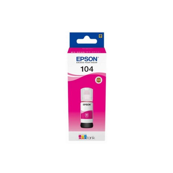 CARTUTX EPSON (C13T00P340)(T104) MAGENTA 7.500f CARTUTX EPSON (C13T00P340)(T104) MAGENTA 7.500f