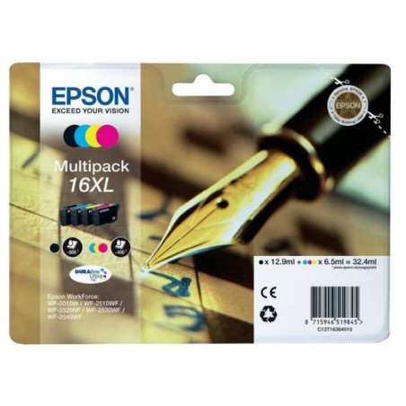CARTUTX EPSON (T1636)(16XL) PACK