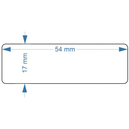 ETIQUETES C BROTHER (017x054) 400u DK11204