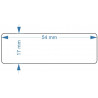 ETIQUETES C BROTHER (017x054) 400u DK11204
