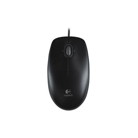 MOUSE AMB CABLE OPTIC (USB) LOGITECH NEGRE BO ECONOMIC