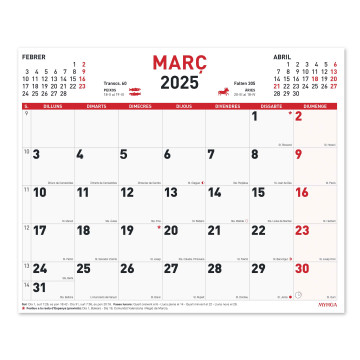 CALENDARI FALDILLA M/V 300x247 APU.CAT (MYRGA 1643)
