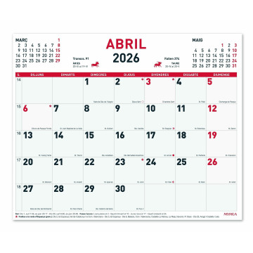 CALENDARI FALDILLA M/V 300x247 APU.CAT (MYRGA 1643)