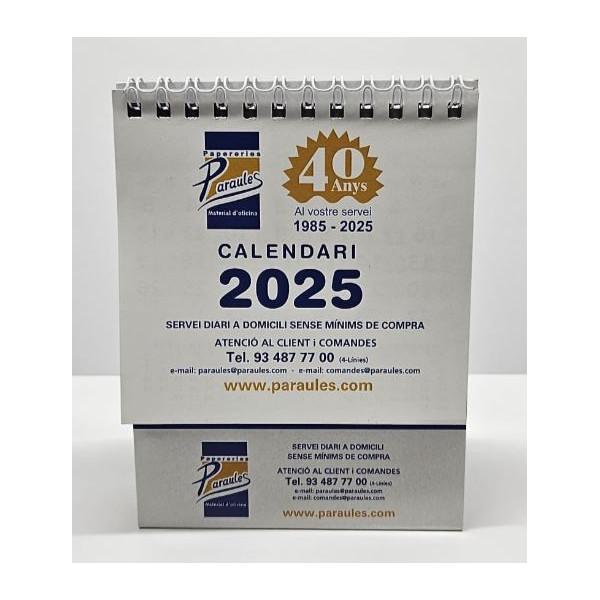 CALENDARI TAULA ESP. M/V 115x130 OFIEXPERTS PARAULES 2021 CALENDARI TAULA ESP. M/V 115x130 OFIEXPERTS PARAULES 2021