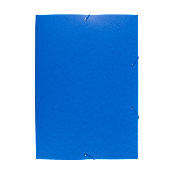 Carpeta gomas A2 3 solapas cartón azul Future Natu 62x44 cm