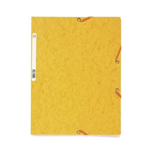 Carpeta gomas A4 3 solapas cartón amarillo Future Nature Exacomp Carpeta gomas A4 3 solapas cartón amarillo Future Nature Exacomp