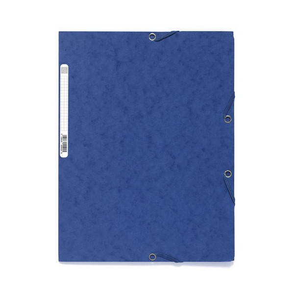 Carpeta gomas A4 3 solapas cartón azul Future Nature Exacompta Carpeta gomas A4 3 solapas cartón azul Future Nature Exacompta