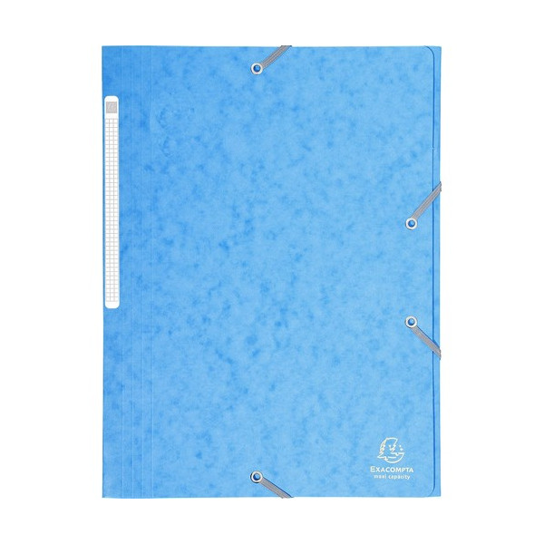 Carpeta gomas A4 3 solapas cartón turquesa Maxi Ca Carpeta gomas A4 3 solapas cartón turquesa Maxi Ca