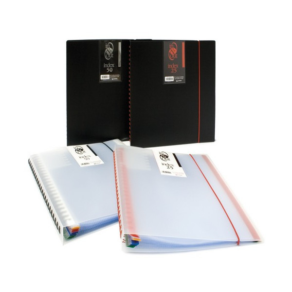 Carpeta 50 Fundas Extraíbles In&Out ´´Index´´ Natural Carpeta 50 Fundas Extraíbles In&Out ´´Index´´ Natural