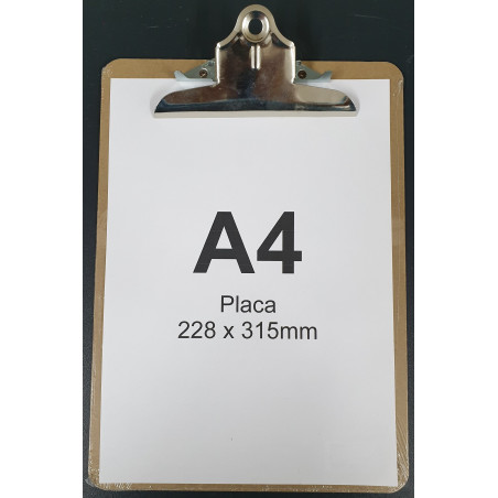 PLACA PINÇA FUSTA A4 (228x315)
