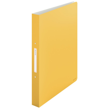 Carpeta anillas A4+ 2 anillas mixtas de 25mm naranja Leitz WOW