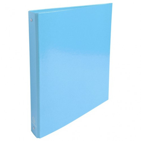 Carpeta anillas A4 4 anillas 30mm cartón forrado Iderama  azul c