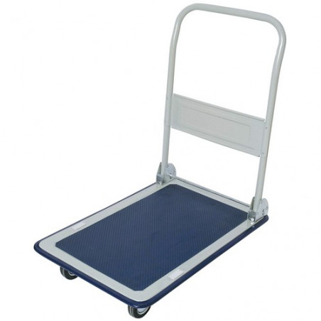 Carrito plegable con asa abatible 4 ruedas 150 kgs