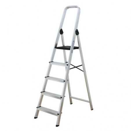 Escalera de aluminio con 3 peldaños